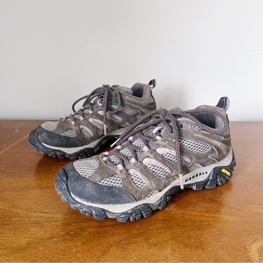 Merrell • Moab Ventilator hiking shoes waterproof gray waterproof low J87336
